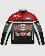 RED BULL Racing Leather Jacket