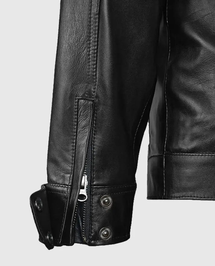 Bradley Cooper Limitless Leather Jacket
