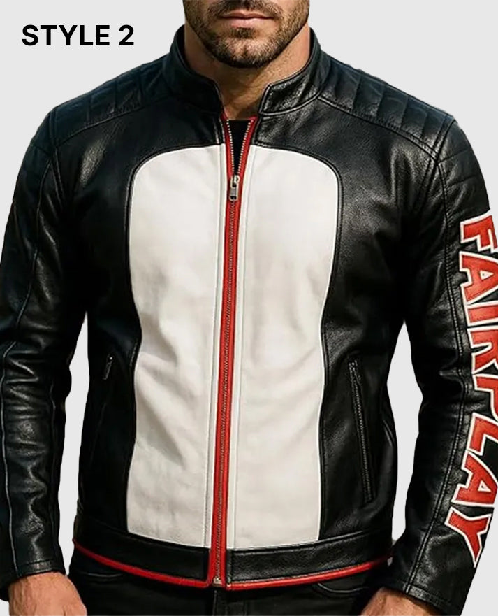 Mister Terrific Superman Leather Jacket