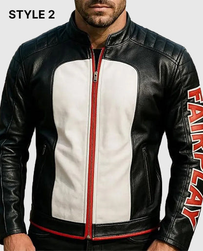 Mister Terrific Superman Leather Jacket