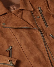 Vanessa Hudgens Brown Leather Jacket