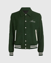 Amiri Bones Letterman Wool Jacket