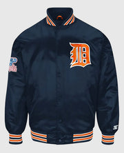 1984s Detroit Tigers Dugout Varsity Satin Jacket