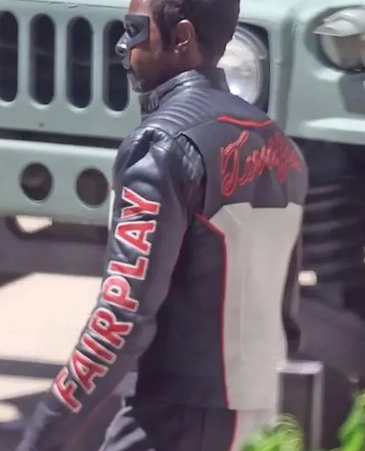 Mister Terrific Superman Leather Jacket