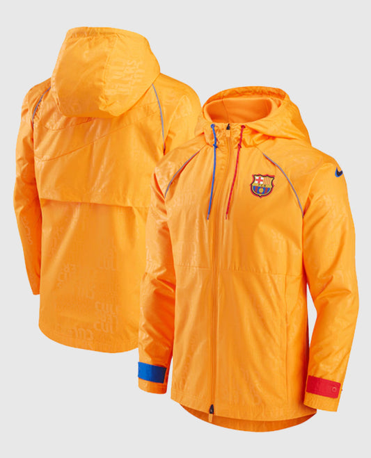 Nike FC Barcelona Orange Jacket