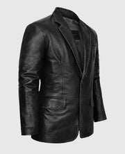Men's Medieval Leather Blazer