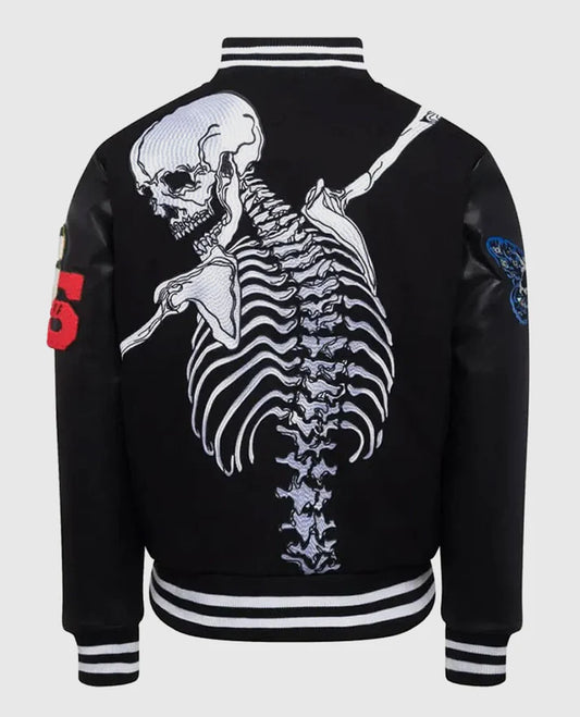 Godspeed Skull Rod Bomber Halloween Jacket