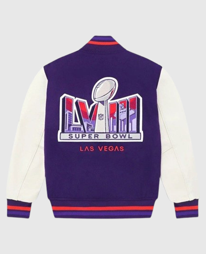 OVO x NFL Super Bowl LVIII Varsity Jacket