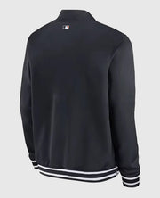 Detroit Tigers Black Bomber Full-Zip Jacket