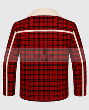 Deadpool Ryan Reynolds Wade Wilson Red Shearling Jacket