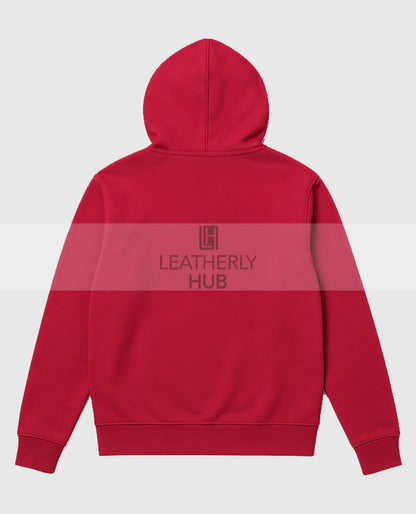 Entergalactic Kid Cudi Red Hoodie