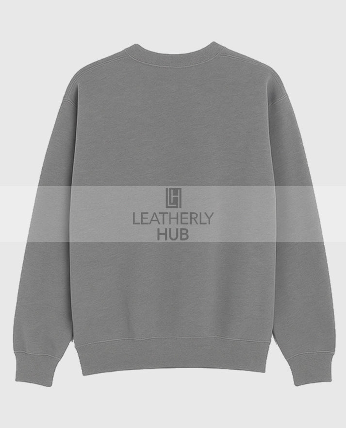 Shrinking S02 Christa Miller Grey Oversized Sweatshirt