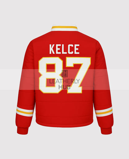 Taylor Swift Kelce 87 Puffer Jacket