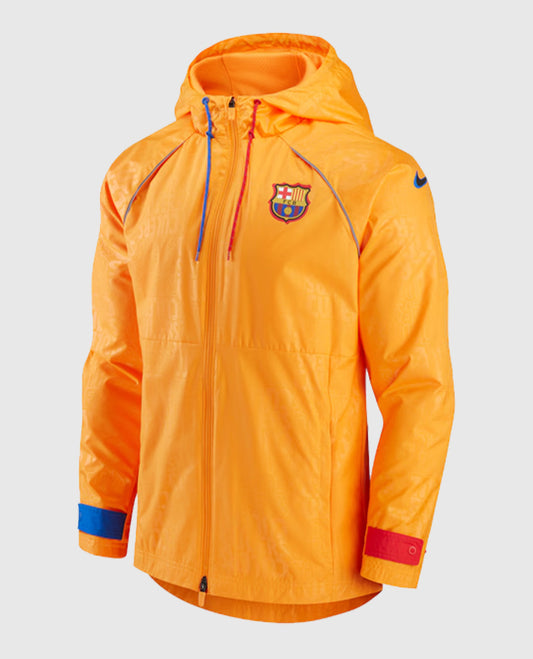 Nike FC Barcelona Orange Jacket