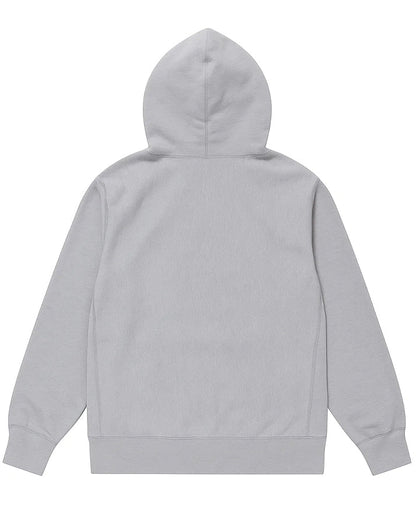 Supreme Cross Box Logo Gray Hoodie