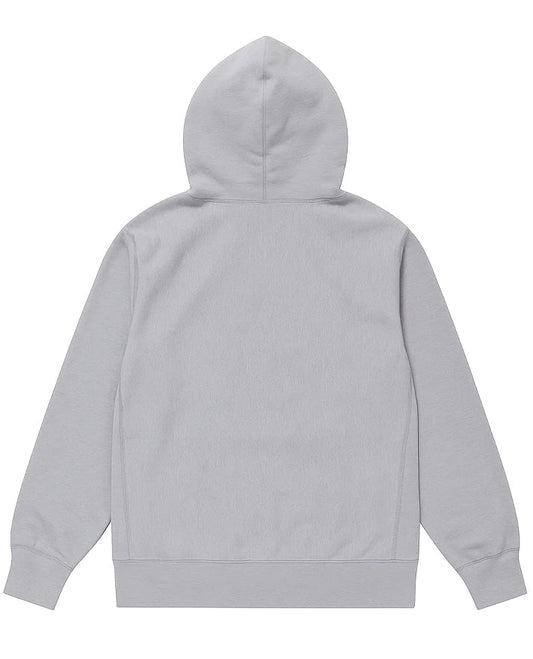 Supreme Cross Box Logo Gray Hoodie