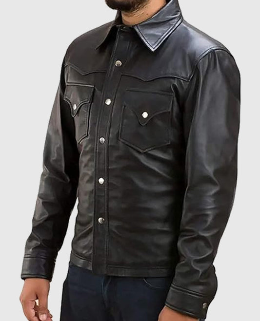 The Walking Dead Governor Leather Jacket