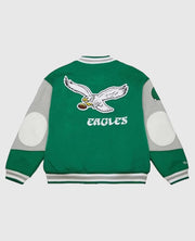 90s Eagles Letterman Jacket