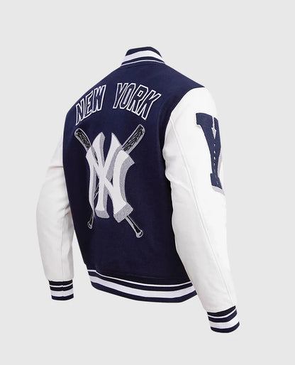 MLB New York Yankees Men's Blue Varsity Jacket