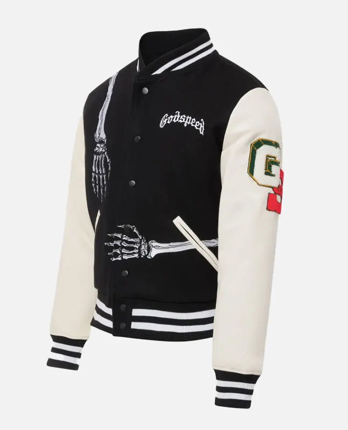 Godspeed Skull Rod Bomber Halloween Jacket