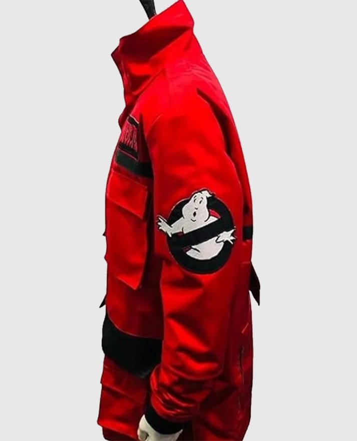 Ghostbusters Frozen Empire Red Jacket