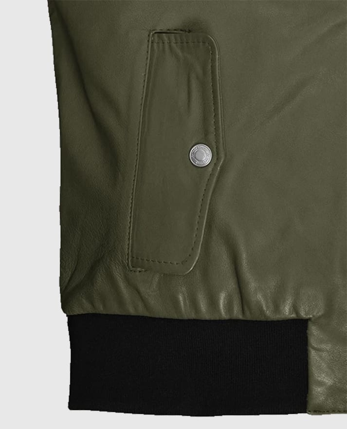 Men's Coach Varsity Leather Jacket
