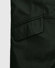 Women's Chelsea Leather Long Coat