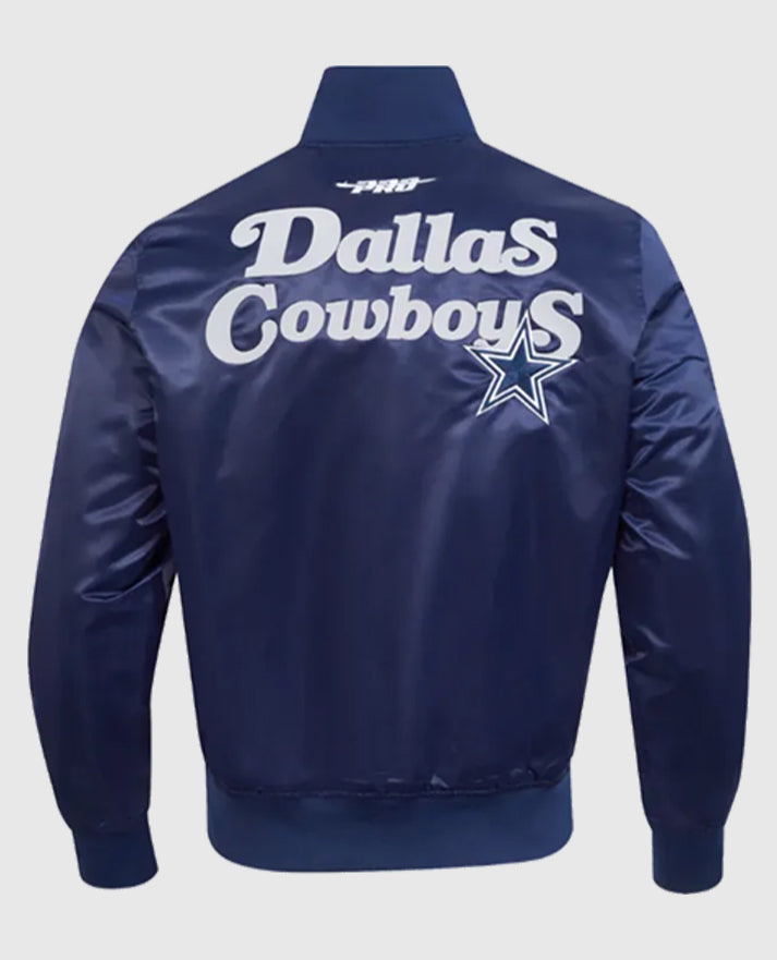 Dallas Cowboys Souvenir Varsity Satin Jacket
