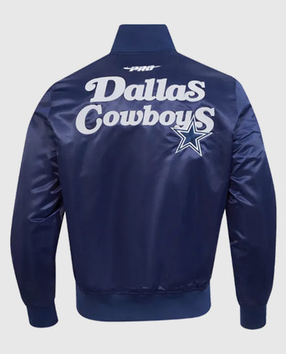 Dallas Cowboys Souvenir Varsity Satin Jacket