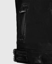 Men's Falcon Black Rider Leather Jacket