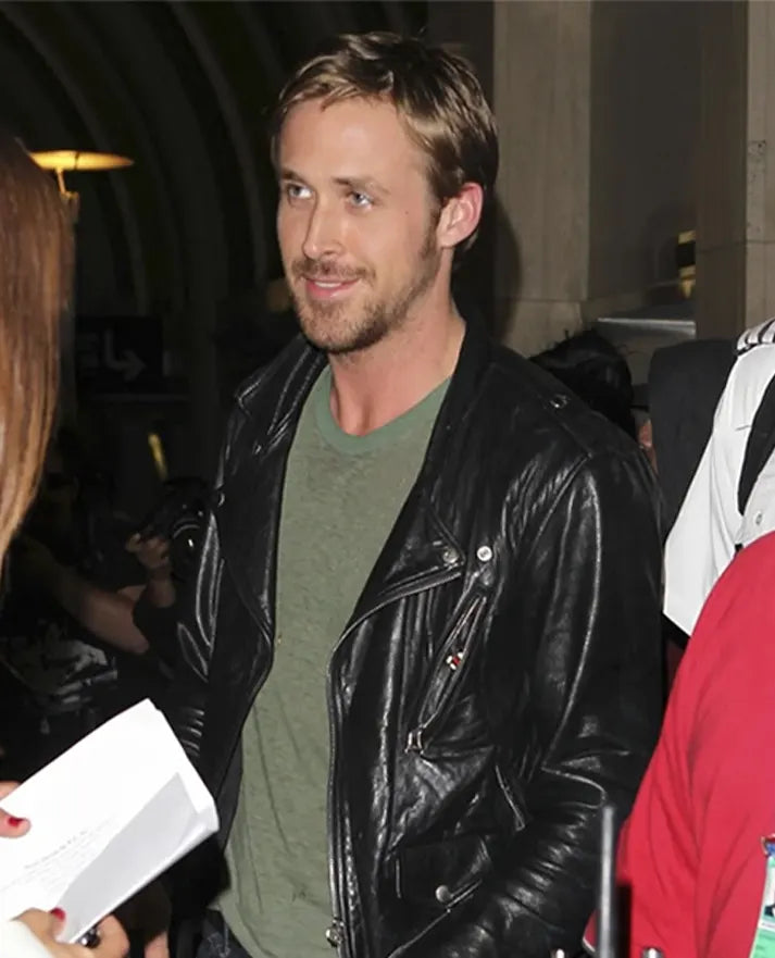 Ryan Gosling Song To Song BV leather Jacket