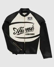 Lebron James Aimé Leon Dore Café Racer Leather Jacket