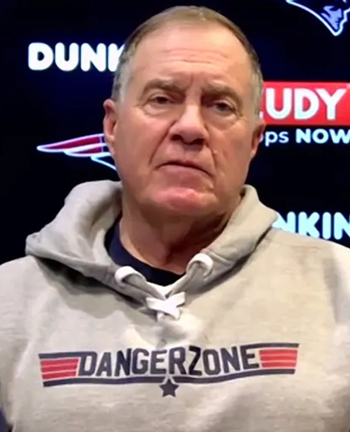 Bill Belichick Danger Zone Hoodie