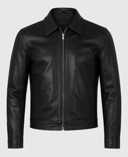 Tom Cruise Mission Impossible 8 Black Leather Jacket