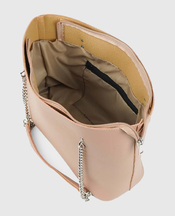 Verona Tote Bag Peach