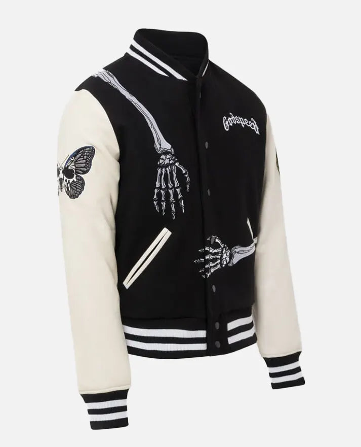 Godspeed Skull Rod Bomber Halloween Jacket