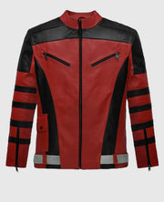Dwayne Johnson Red One Leather Jacket