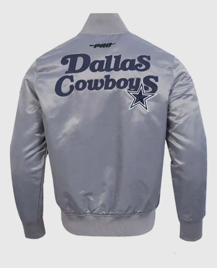 Dallas Cowboys Souvenir Varsity Satin Jacket