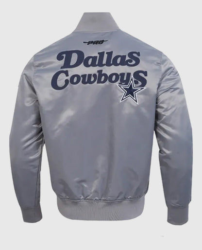 Dallas Cowboys Souvenir Varsity Satin Jacket