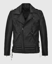 Freddie Mercury Black Leather Jacket