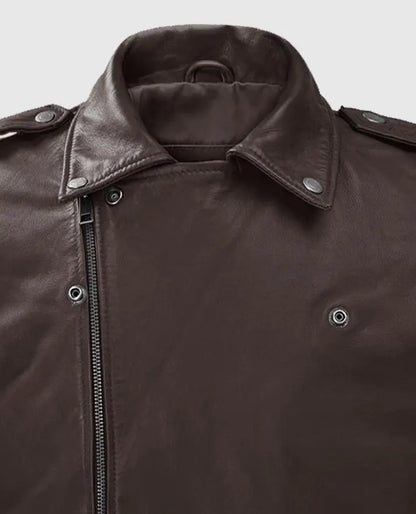 Men's Rutland Brown Riding Leather Jacket