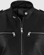 Women's Chic Rider Leather Jacket