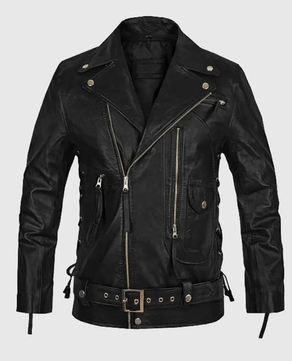 Terminator 2 Arnold Schwarzenegger Leather Jacket