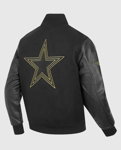 Dallas Cowboys Black & Gold Varsity Jacket