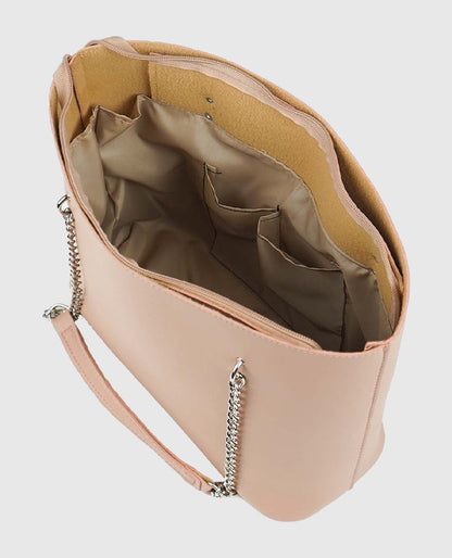 Verona Tote Bag Peach
