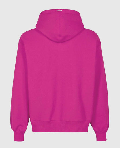 Supreme Box Logo Pink Hoodie