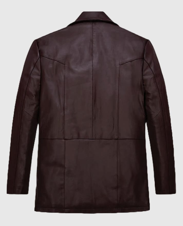 Johnny Depp Donnie Brasco Leather Blazer