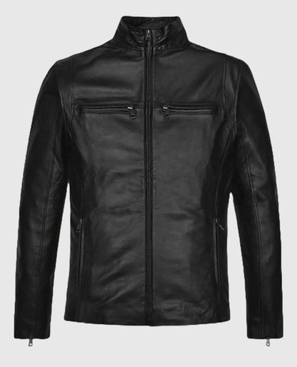 Mark Wahlberg The Other Guys Leather Jacket