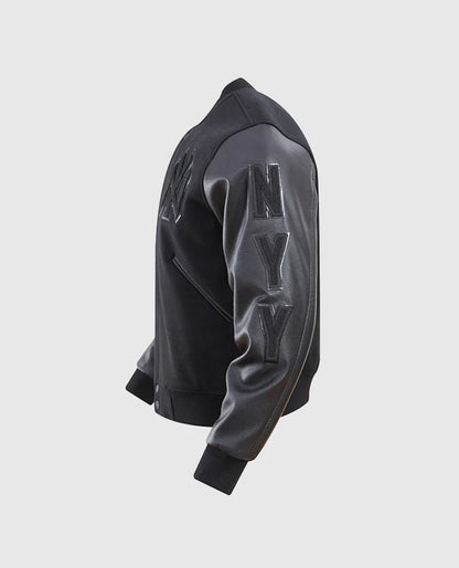 MLB New York Yankees Men's Black Varsity Jacket