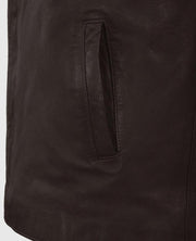 Men's Motorad Brown Biker Leather Jacket